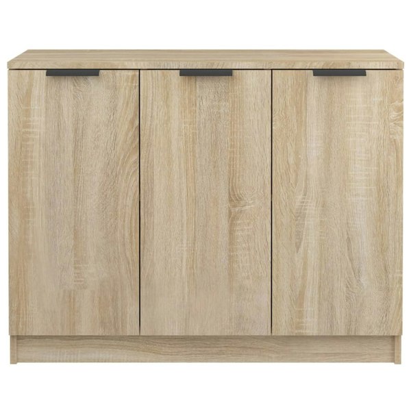Berkfield Sideboard Sonoma Oak 90.5x30x70 cm Engineered Wood