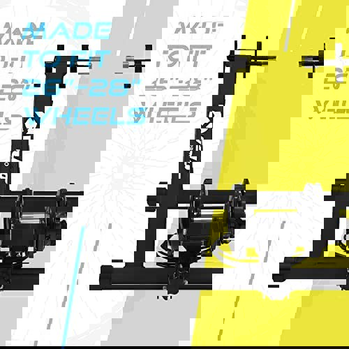 Velo Pro Turbo Trainer - Variable Resistance Magnetic Indoor Bike Trainer for Road bikes & Mountain Bikes - Body Revolution