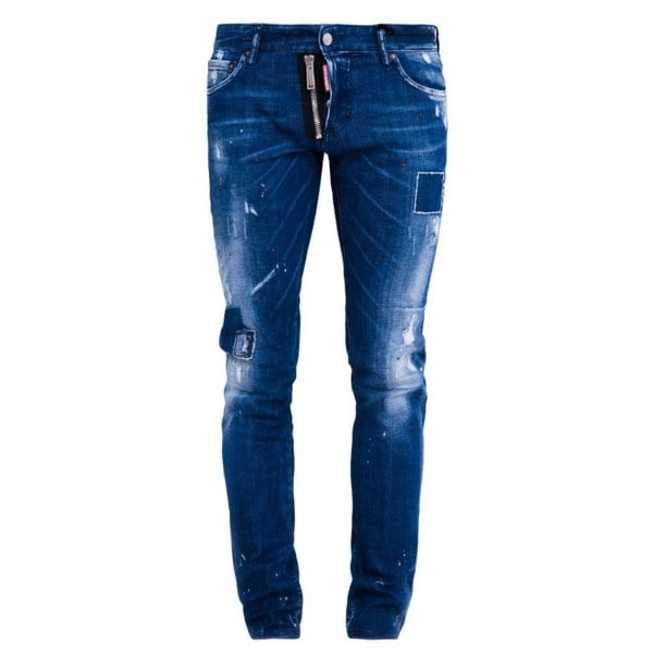 DSQUARED2 S74LB0425 S30342 SLIM JEAN 470 BLUE JEANS Mens 56