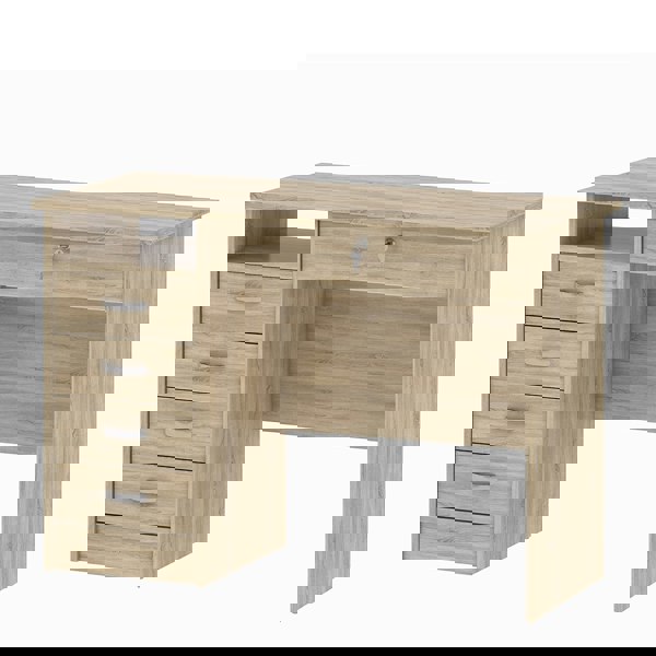 Furniture To Go Function Plus Desk 5 Drawers in Oak