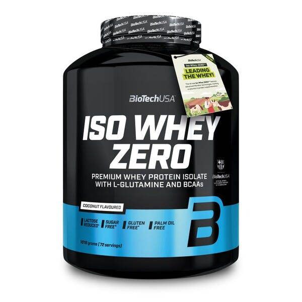 BioTechUSA Iso Whey Zero, Coconut - 1816g