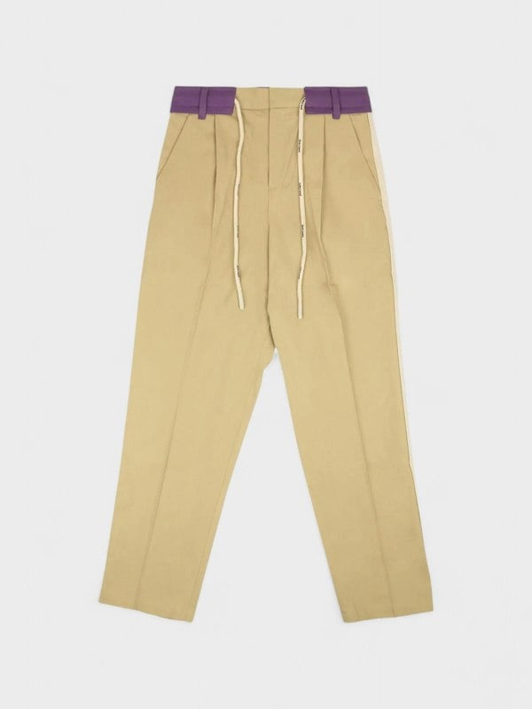 Palm Angels Track Belt Pants Beige - Supplied FashionPalm Angels
