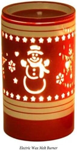 Village Candles S/Man Elec Wax Burner  18cm