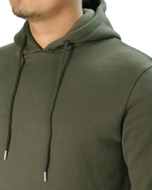 Smart Living Men's Premium Pullover Hoodie - Khaki