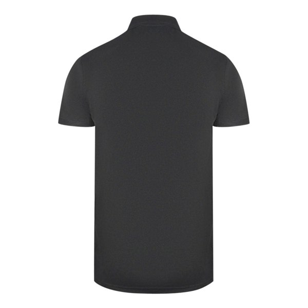 Cavalli Class Patch Logo Polo Shirt - Black