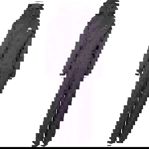 Trespass Childrens/Kids Button Rain Suit - Dark Grey