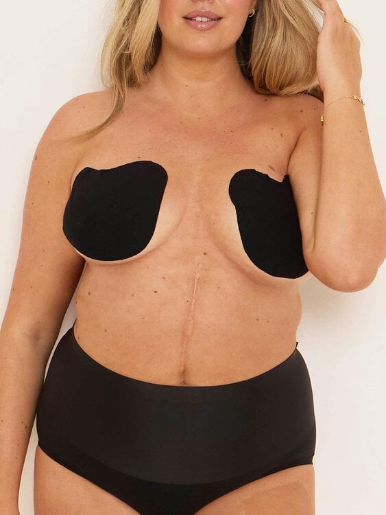 Perky Pear Sweetheart Strapless Boob Tape-Double Pack Bundle-BEIGE & BLACK
