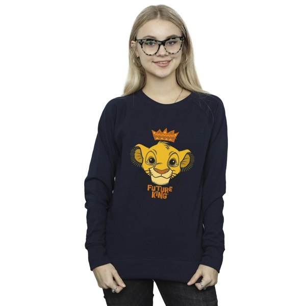 Disney Womens The Lion King Future King Sweatshirt - Navy Blue