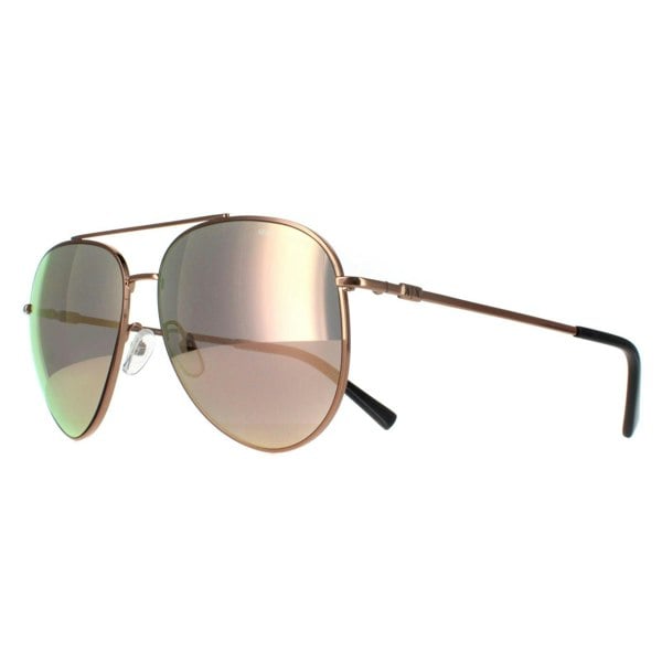 Armani Exchange Sunglasses AX2043S 61034Z Shiny Rose Gold Grey Mirror Rose Gold