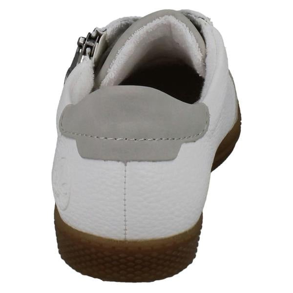 Rieker Ladies Rieker T-Shaped Suede Detail Trainers L9700