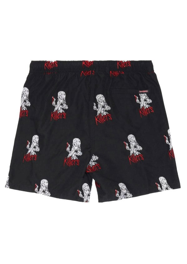 Boardies® X Iron Maiden Killers Mid Shorts Back