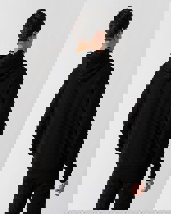 Lacoste Mens Fleece Full-Zip Hoodie - Black 031