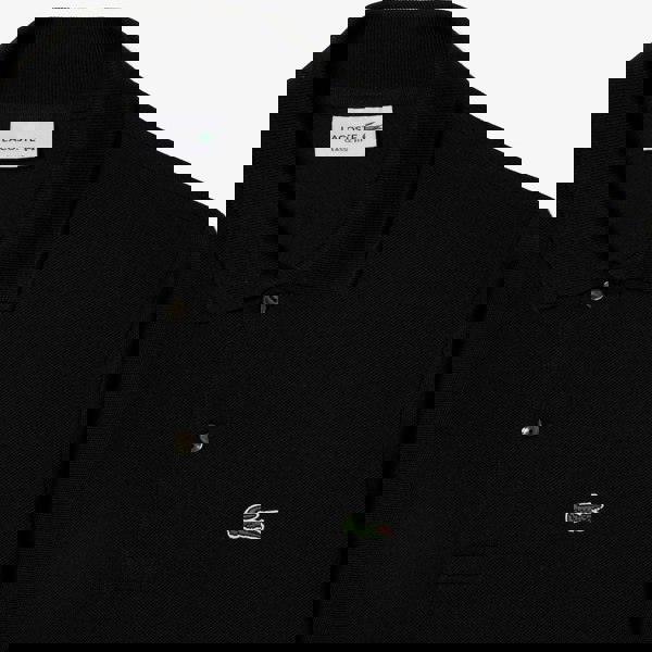 Lacoste Classic Fit Polo Shirt Black-SPIRALSEVEN DESIGNER MENSWEAR UK