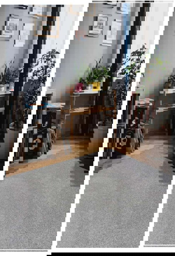 Eco-Friendly Recycled Grey Rug | Low Pile | The Rugs