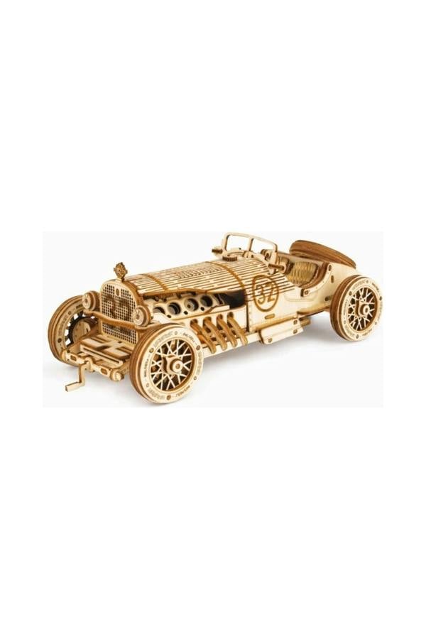 Dyzi 220 Piece Grand Prix Car 3D Wooden Puzzle Model