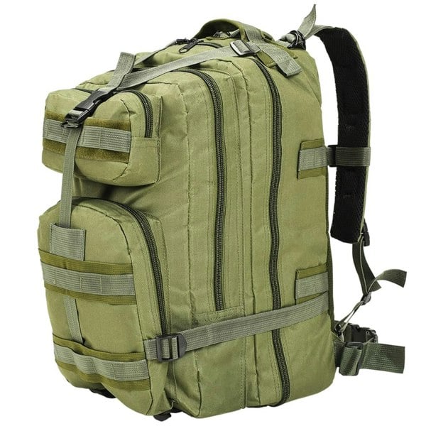 Berkfield Army-Style Backpack 50 L Olive Green