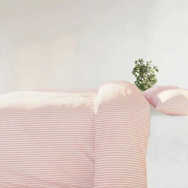 Martex Studio Edition Pink Pinstripe Duvet Cover Set