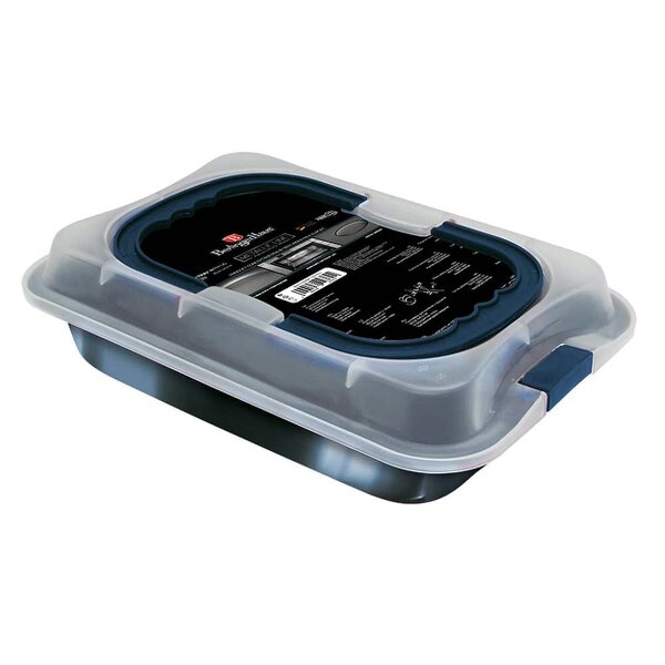 Berlinger Haus Oblong Roaster with Lid Berlinger Haus BH-7838 Aquamarine