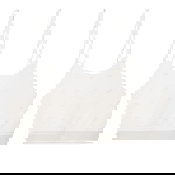 Lacoste Womens/Ladies Cotton Stretch Bralette - White