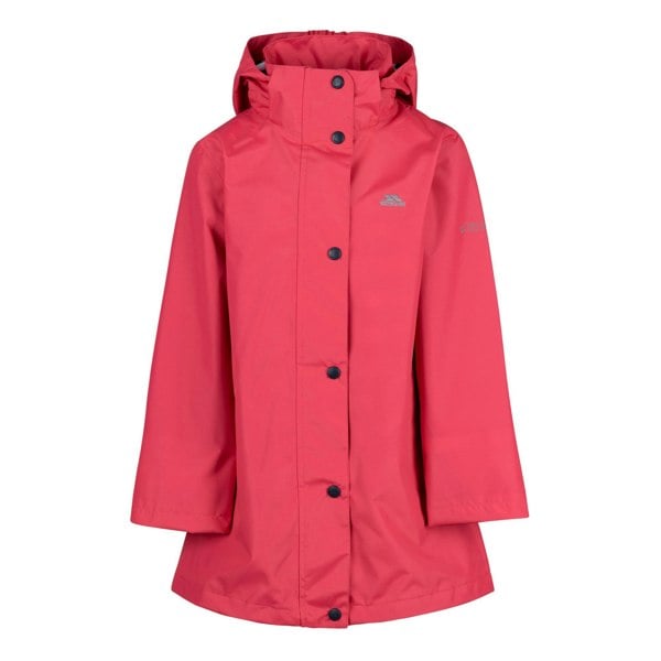 Trespass Girls Sentimental Waterproof Jacket - Strawberry