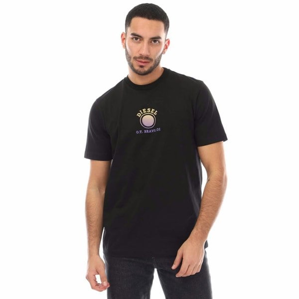 Diesel Mens T-Just 5-1 T-Shirt - Black