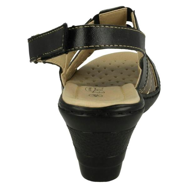 Eaze Ladies Eaze Casual Sling Back Heeled Sandals