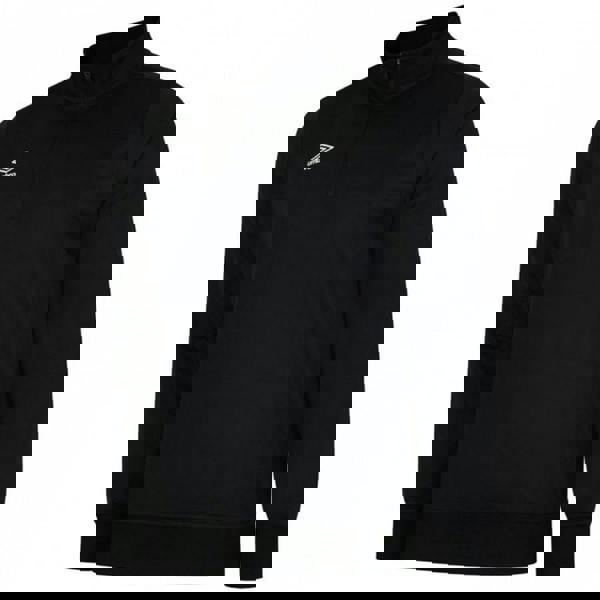 Umbro Mens Club Essential Half Zip Sweatshirt - Black