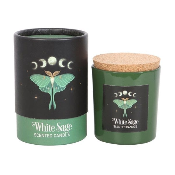 Serano Luna Moth White Sage Candle
