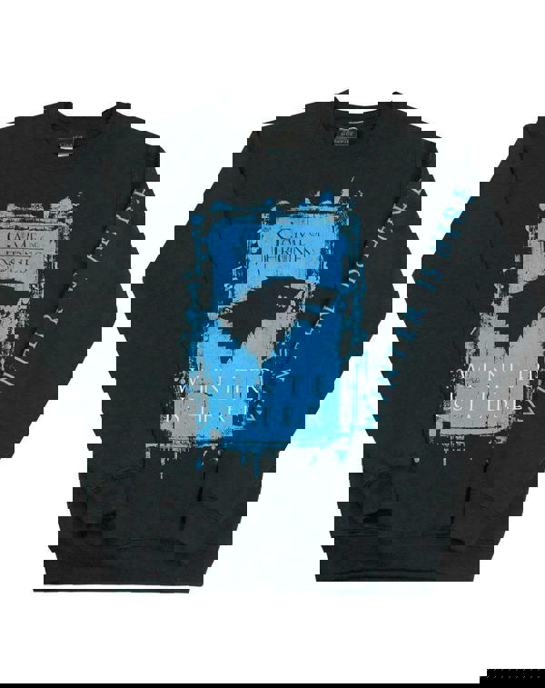 Game of Thrones Mens Black Logo Sweatshirt