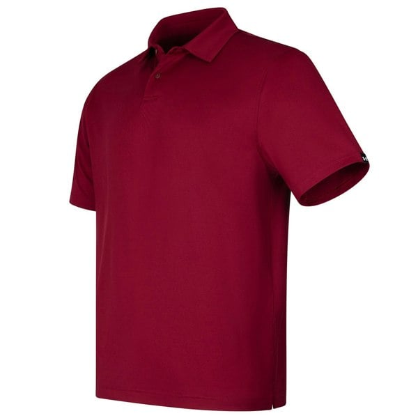 Under Armour Mens T2G Polo Shirt - Cardinal