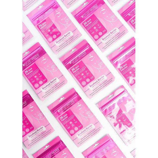 Brushworks Breakout Barrier Hydrocolloid Spot Patches - 26pcs