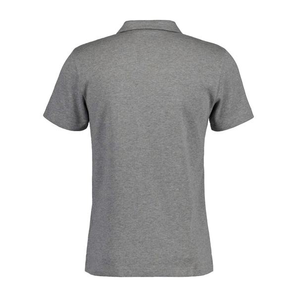 Gant Mens Short-Sleeved Polo Shirt - Grey - 