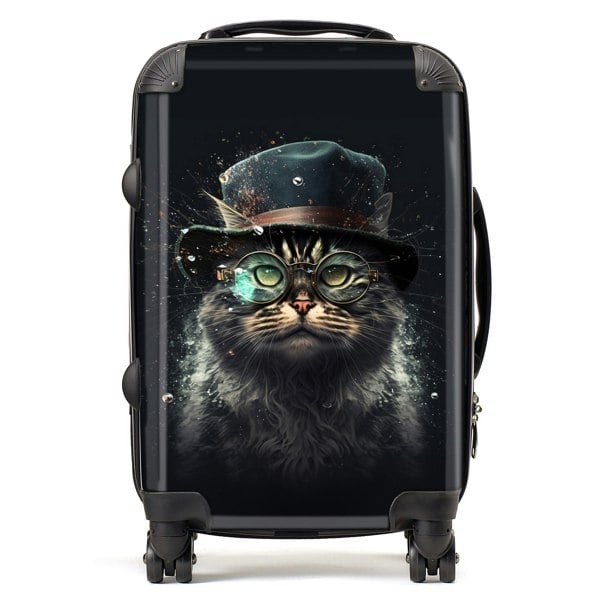 Warren Reed Norwegian Forest Cat Splashart Suitcase