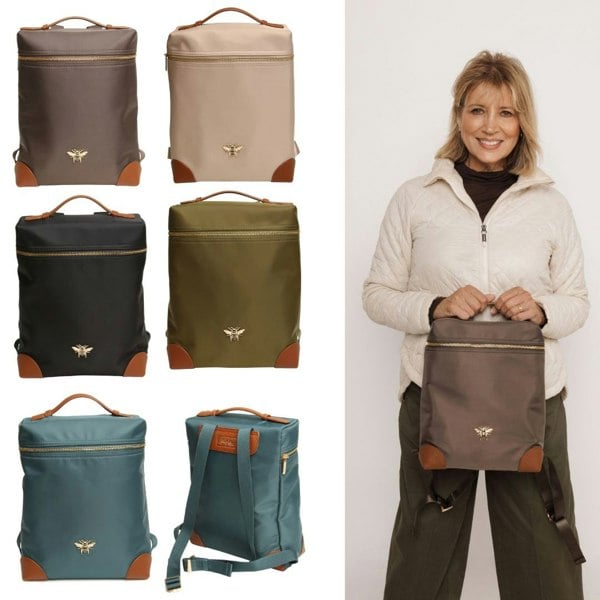 Alice Wheeler Primrose Bee Lightweight Backpack