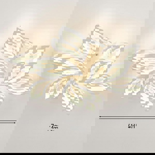 Petal Modern LED Ceiling Light Dimmable/Non-Dimmable (Version C) Ceiling Light Living and Home 