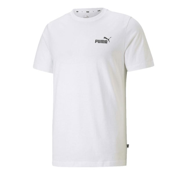 Puma Mens ESS Logo T-Shirt - White