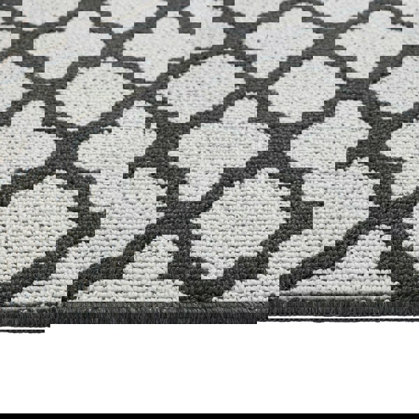 My Mat Stain Resistant Moroccan Tile Charcoal