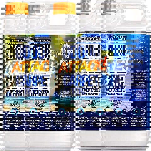 ProKleen Pro-Kleen Odour Attack Pet Carpet Cleaner Shampoo Contains Active Enzymes to Digest Proteins Ocean Fragrance 10L