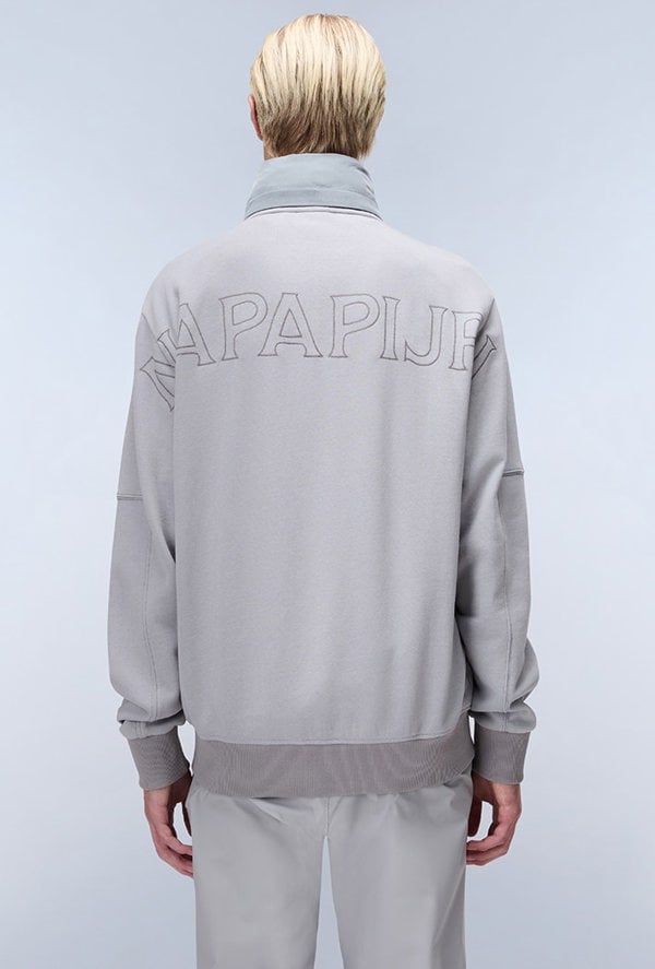 Napapijri Men's Ambra Hoodie - Grey