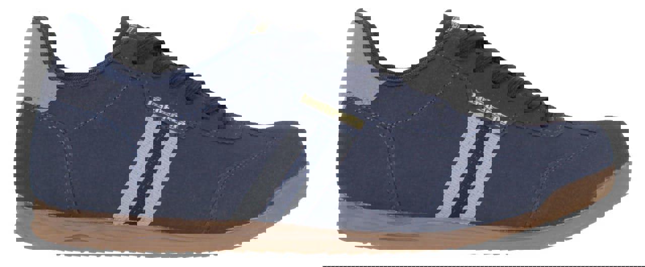 Lambretta Tackle Mens Casual Smart Lace Up Retro Trainers