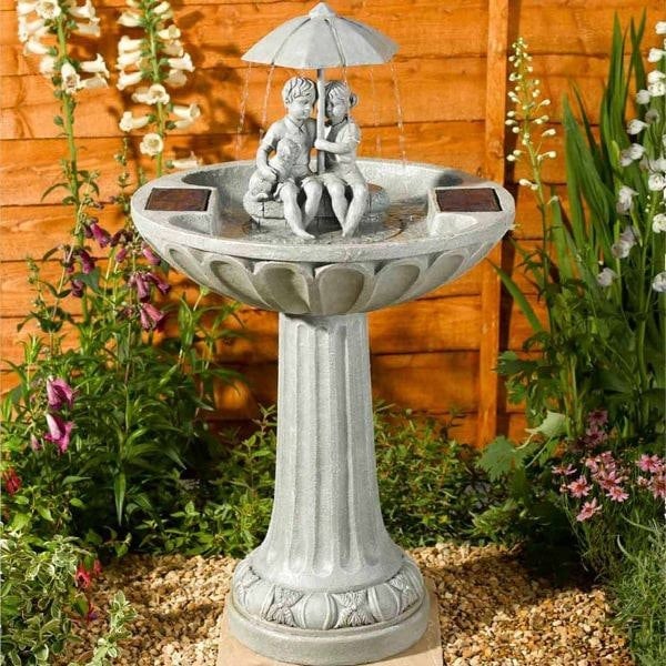 Tranquillity Water Features Umbrella Traditional Solar Water Feature