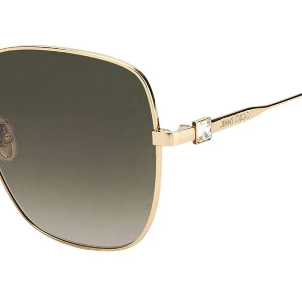 Jimmy Choo Kori/G/SK 06J HA Gold Sunglasses 60/18/145