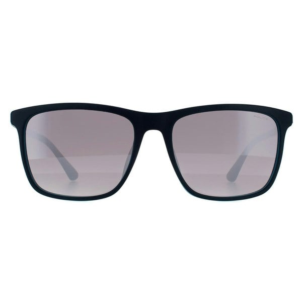 Police Sunglasses SPLA56 Record 1 WTRX Blue Turquoise Blue Gradient Mirrored