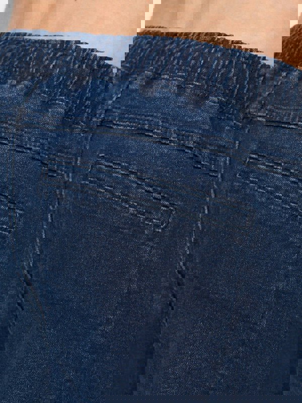 Crosshatch Malimore Cargo Cuff Jeans Dark Wash