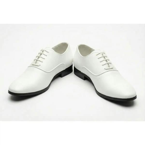 Dolcetto Men’s Formal Patent PU Leather Oxford Shoes