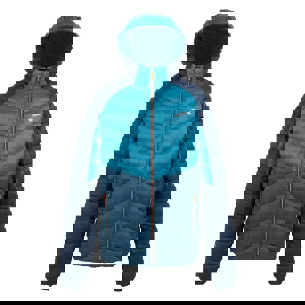 Regatta Mens Dalent Hooded Insulated Jacket - Moroccan Blue/Moonlight Denim - 