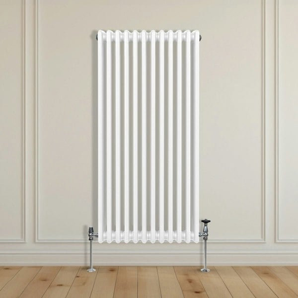 Monstershop Traditional 3 Column Radiator - 1500 x 562mm - White