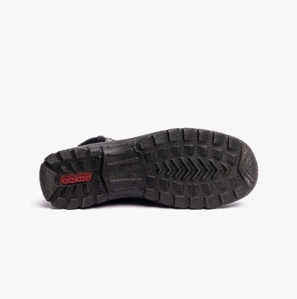 Rieker L7162-00 Womens Ankle Boots Black