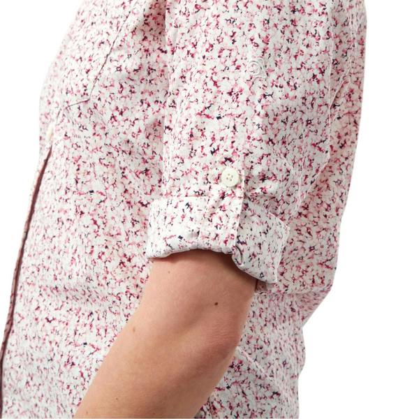Craghoppers Womens/Ladies Regular Long-Sleeved Shirt - Raspberry - 