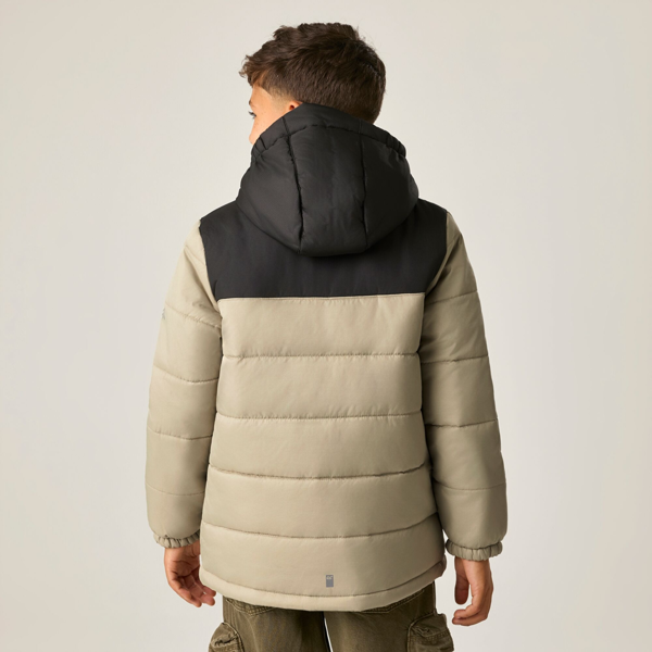 Regatta Kids Lofthouse Padded Jacket - Black/Abbeystone